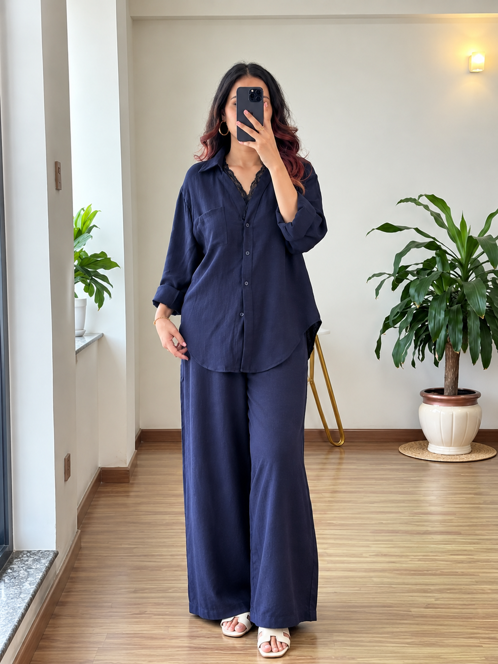 Sunrise Mul Muslin Cotton Cordset
