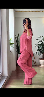 Sunrise Mul Muslin Cotton Cordset
