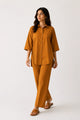 Flamingo Mustard Yellow Co-Ord Set