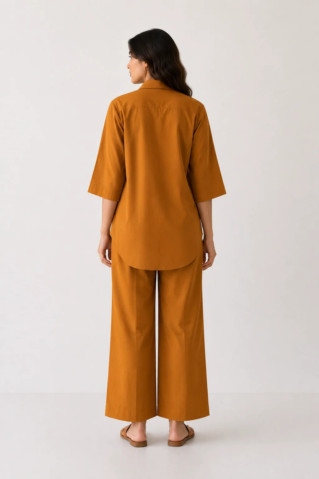 Flamingo Mustard Yellow Co-Ord Set