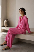 Flamingo Cherry Pink Co-Ord Set